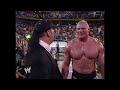 Story of Brock Lesnar vs. The Undertaker | Unforgiven 2002