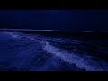 10 Hours of Tranquil Ocean Waves at Night - High-Quality Stereo Sounds for Deep Sleep and Relaxation