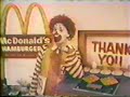 1965 McDonald's Commercial 