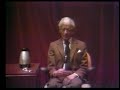 J. Krishnamurti - Los Alamos, New Mexico 1984 - Scientists Talk - Can thought be creative?