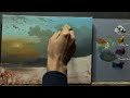 How I Paint Landscape Just By 4 Colors Oil Painting Landscape Step By Step 82 By Yasser Fayad
