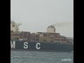 Kapal Cargo Container MSC Company