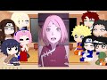 🌸Naruto characters react to Sakura's tik toks🌸 {Gacha Club}