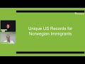 Norwegian Emigration and Immigration