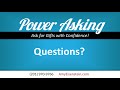 Power Asking - A Sneak Peek