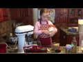 Chef Mckayla making healthy cookies