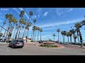 Driving Santa Barbara City Tour 4K - California Relaxing Drive