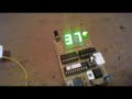 homemade digital anemometer (wind speed meter) with ATtiny2313 and wireless probe