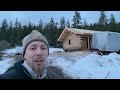 Log Cabin Build in Montana in 6 Days / With Joas & Sons