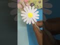 Handmade Bookmark / Paper Craft / Paper Daisy Flower Bookmark / How to make / School hacks ❤️