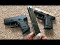 Two Springfield XD 40 Subcompacts Slide Finish