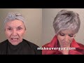 78-jarige herschept haar jongere gezicht met make-up