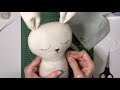 Tutorial conejita de trapo, patrón gratis 🐇(2021)🧵❤️#costuracreativa#artetextil#creando