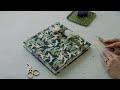 Quiet afternoon bookbinding ✦ ASMR Coptic binding process, no mid roll ads