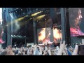 Foo Fighters - Under Pressure, Gothenburg 2015 (Dave Grohl comes back on stage after breaking leg)
