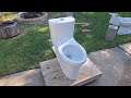 Fully Restored 2018 WaterRidge One Piece Toilet