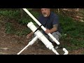 Bait Cannon DIY Bait Launcher Air Cannon Beach Tests