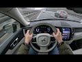 Volvo XC60 T6 Plug-in Hybrid /253 + 145 HP/ POV Test Drive #64