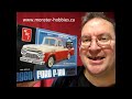 Unboxing The New AMT 1960 Ford F-100 Pickup Truck With Trailer - Down And Dirty Version