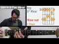 Minor Pentatonic Scales in the CAGED System