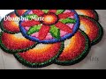 Readymade rangoli mat 6/woolen rangoli mat/#diyrangolimat #poojadecorationideas #dhanshrimate