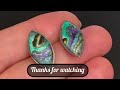 Cool Polymer Clay for Pearl Abalone Look!