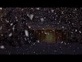 Intense Snowstorm at a Lonely Log Cabin | Winter Storm & Howling Wind Sounds for Deep Sleep