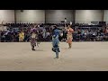 Jr. Women's Jingle Dress @ Durant powwow 2023 | groups 1&2 | back-to-back songs | Saturday night