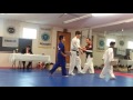 Rain at karate