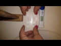 Live pregnancy test. 6/7/16. Dollar tree test. Clear blue digital.