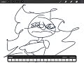 Pov: you’re trying to animate but forget half the moves you’re animating