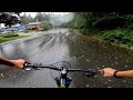 Mountain Biking On A Rainy Summer Day - Vancouver Island BC