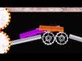 Colored Train Race - Escape From Marble Shutter Crushers