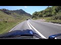 Two F15's Low Pass While Driving to Mach Loop