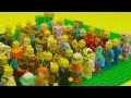 Testing Lego Weapons Against 100 Minifigures
