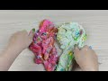 big ice cream slime🍦 mixing video🌈| Asmr slime ✨| satisfactory