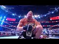 Brock Lesnar wins  the WWE Championship in Day 1.🥇