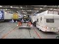 Boarding the ferry from Dublin to Holyhead