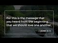 1 John 3:10-15 – Hatred: An Attack on Relationship