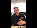 Instagram Live with Fire Chief Terrazas