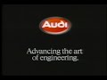 Audi commercial 1989