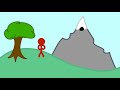 Race to the top and yes there is a top (stick animation)