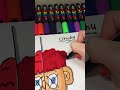 Which is Better Posca Markers or Ohuhu Markers?....... #satisfying #viral #shorts