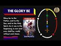 Sunday Healing Rosary for the World June 9, 2024 Glorious Mysteries of the Rosary