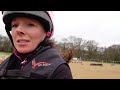 HORSES GO CRAZY! | 40MPH WINDS & FIRST OWL HOLE FOR YOUNG HORSE! || VLOG 125
