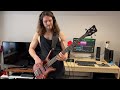 Muse; Hysteria - bass cover