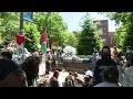 Pro-Palestine protests at GWU in DC
