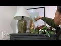 *NEW 🎄CHRISTMAS LIVING ROOM DECORATE WITH ME || Classic Modern & Festive
