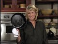 How to Clean and Season a Cast Iron Skillet | Martha Stewart Kitchen Tips