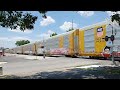 Some good trains for once. CSX M576 NB. 706 axles. 1 of 4. Portland, TN. 6/13/24.